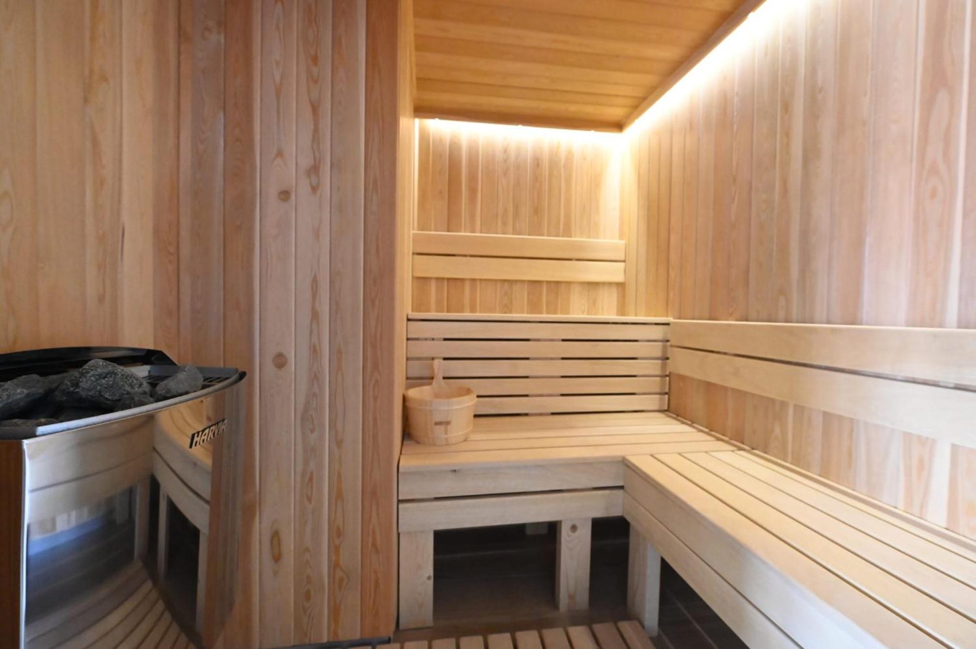 Aniroc Signature Hotel Арад Экстерьер фото A modern Finnish sauna