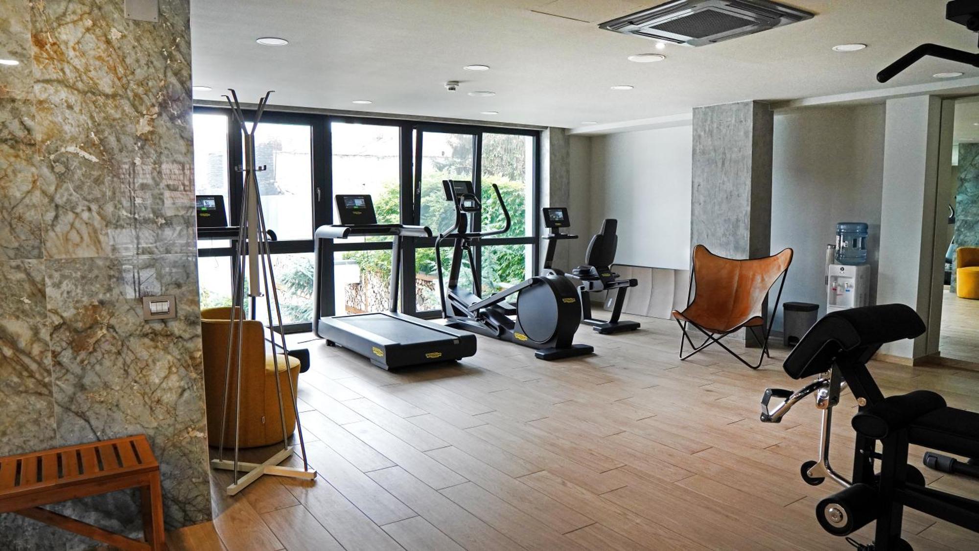 Aniroc Signature Hotel Арад Экстерьер фото A gym in a hotel